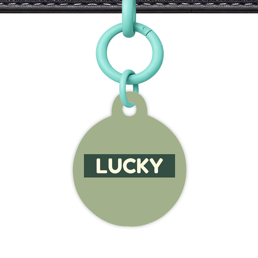 Olive Classic Pet Id (Dog Tag & Cat Tag)