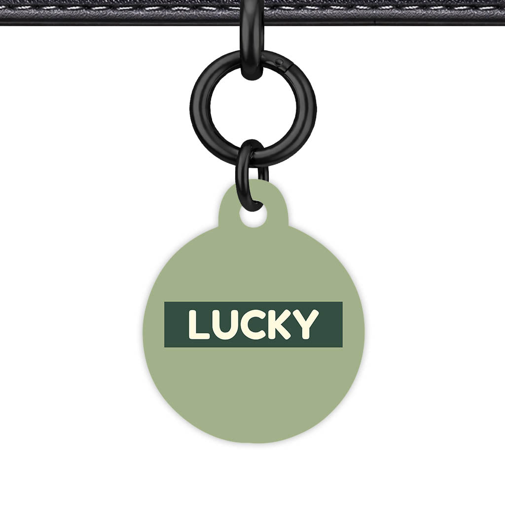 Olive Classic Pet Id (Dog Tag & Cat Tag)