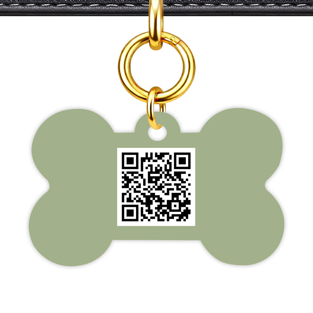 Olive QR Smart Pet Id Tag (Dog Tag & Cat Tag)