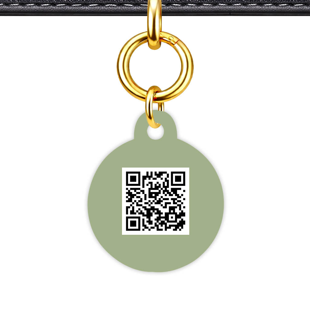 Olive QR Smart Pet Id Tag (Dog Tag & Cat Tag)