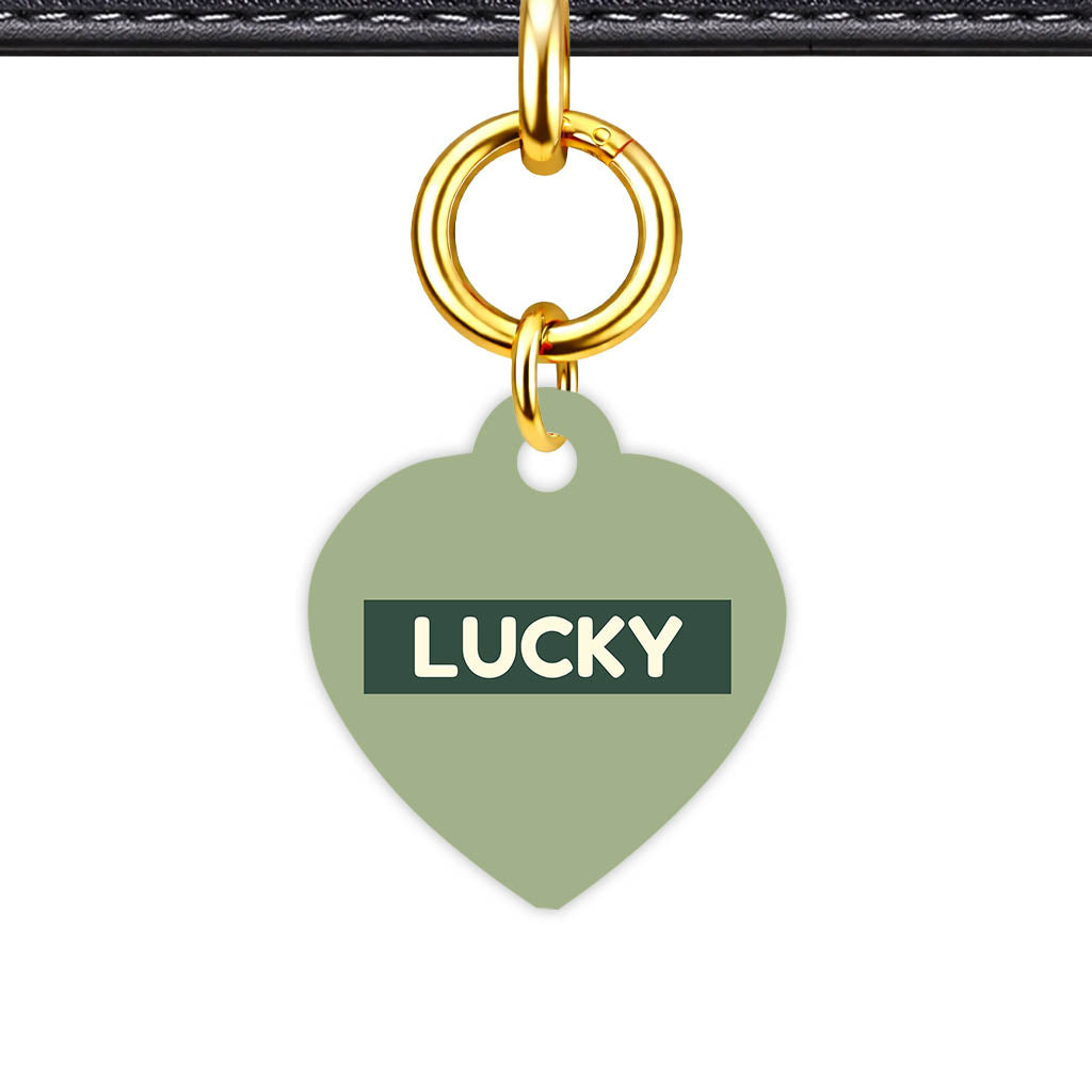 Olive Classic Pet Id (Dog Tag & Cat Tag)