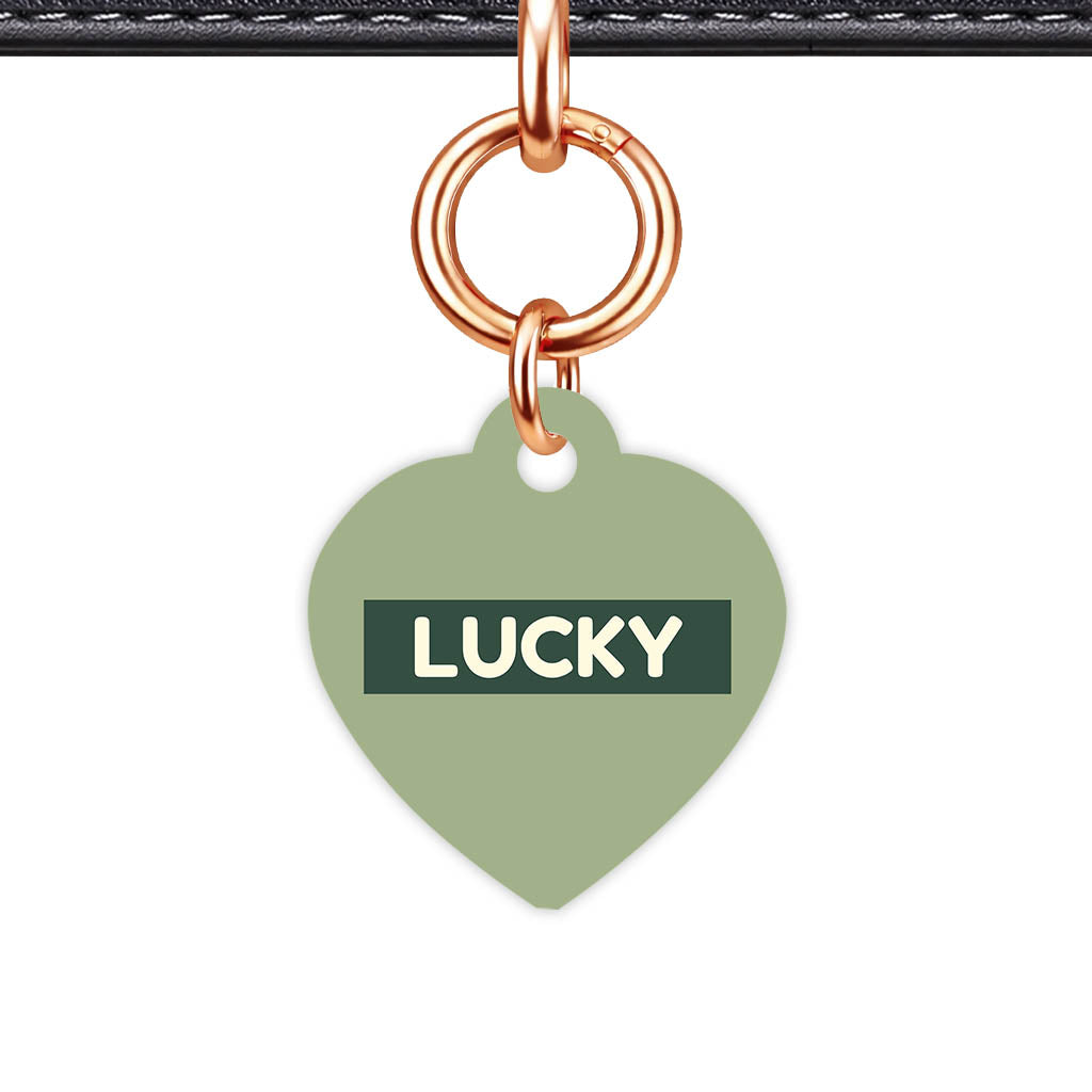 Olive Classic Pet Id (Dog Tag & Cat Tag)