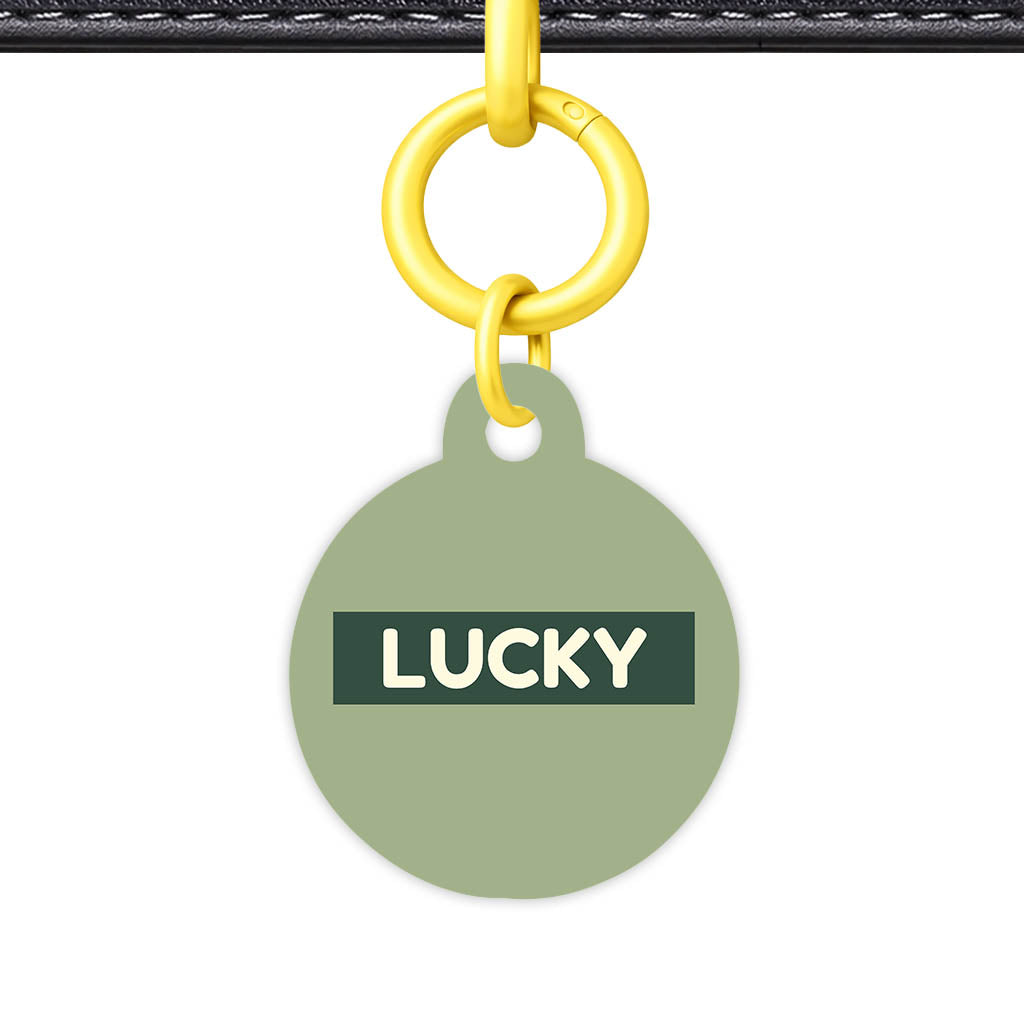 Olive QR Smart Pet Id Tag (Dog Tag & Cat Tag)