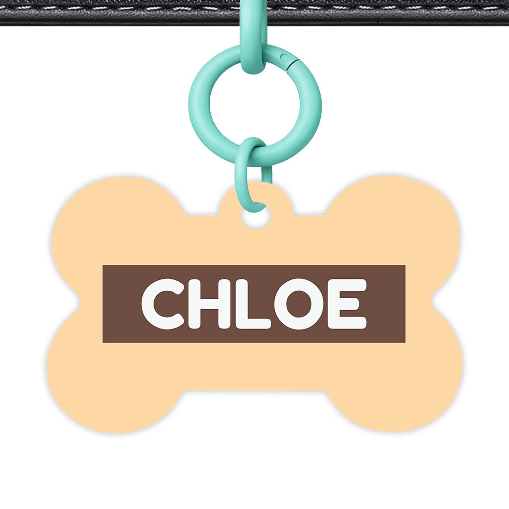 Chocolate Classic Pet Id (Dog Tag & Cat Tag)