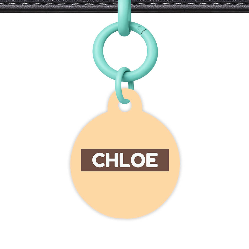Chocolate Classic Pet Id (Dog Tag & Cat Tag)