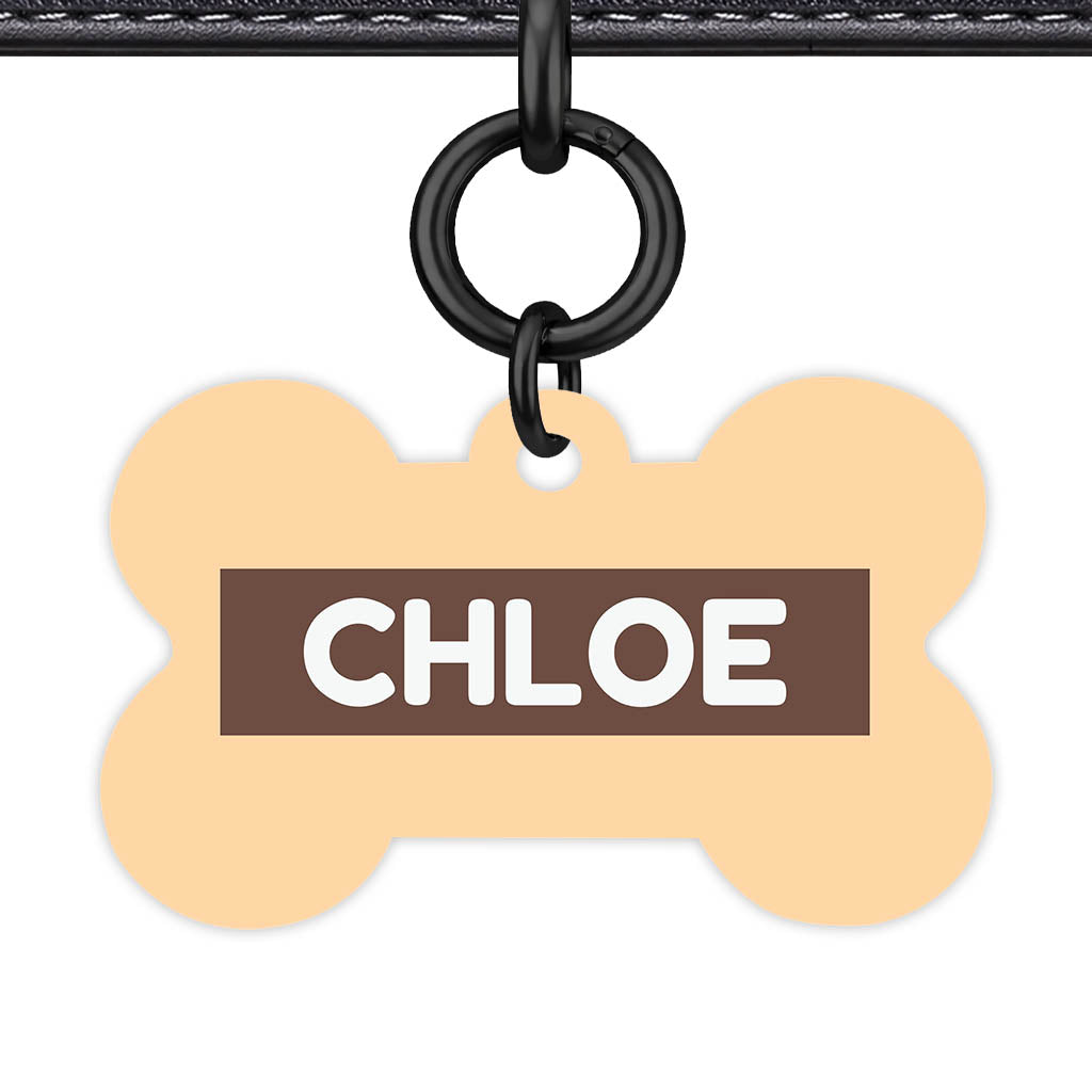 Chocolate QR Smart Pet Id Tag (Dog Tag & Cat Tag)