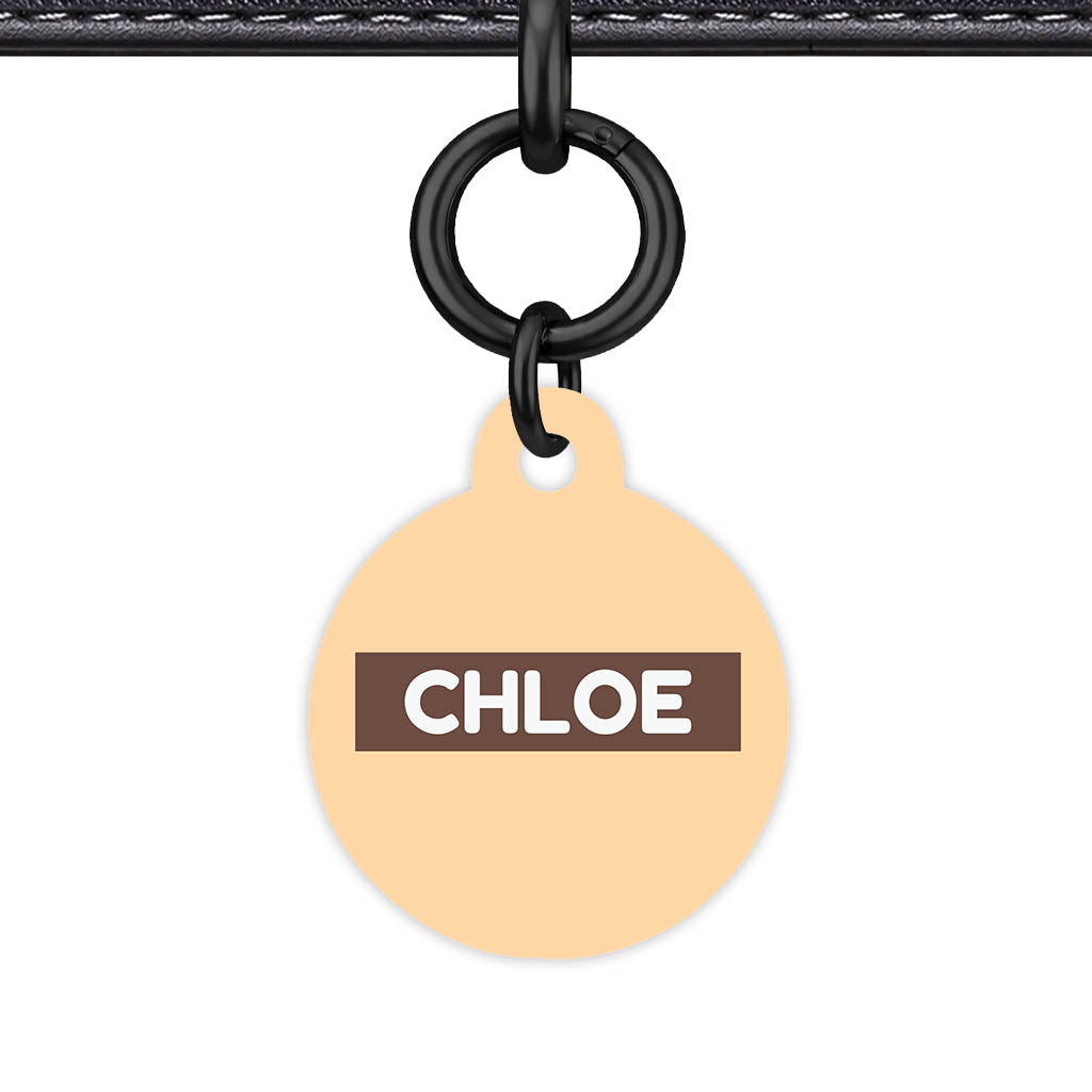 Chocolate Classic Pet Id (Dog Tag & Cat Tag)
