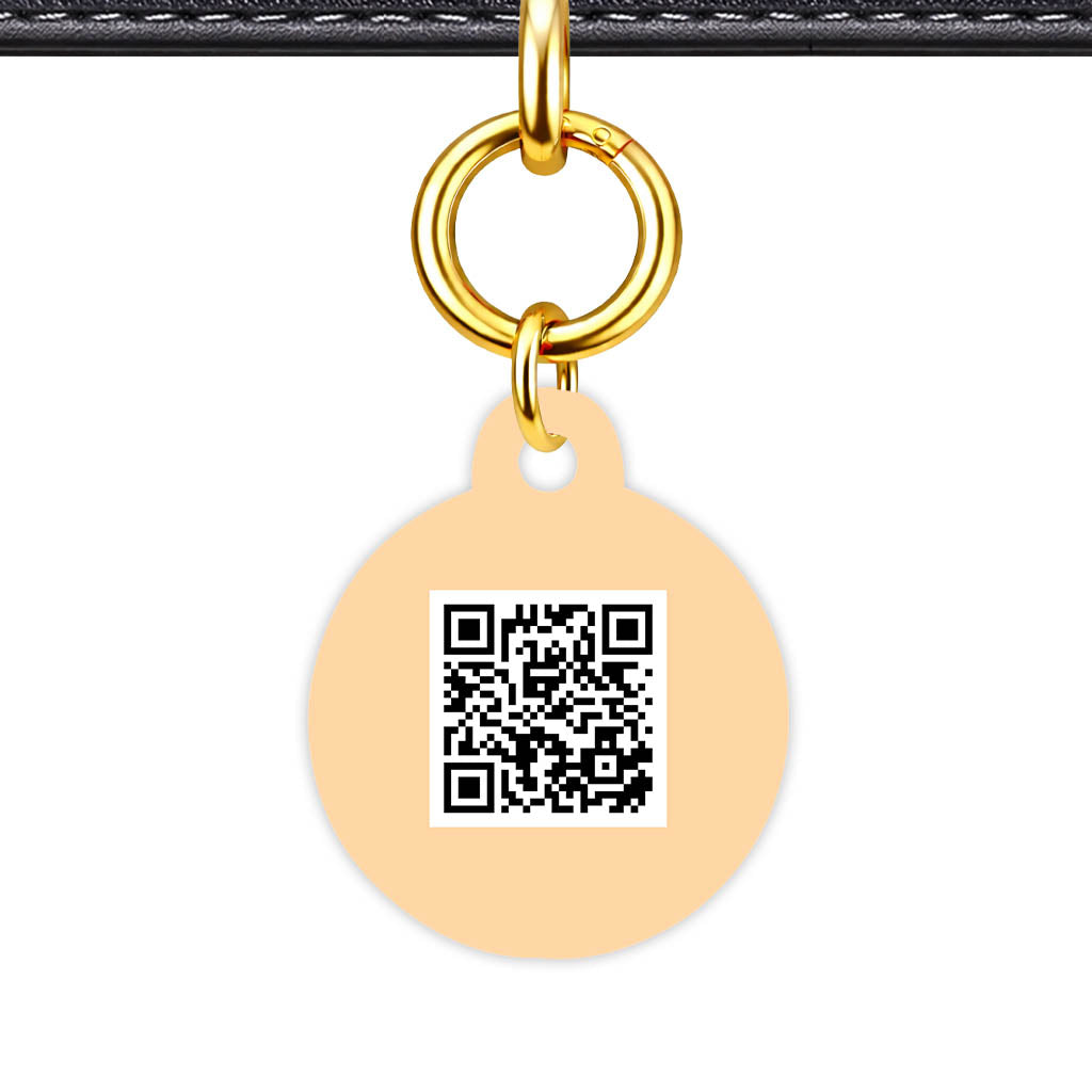 Chocolate QR Smart Pet Id Tag (Dog Tag & Cat Tag)