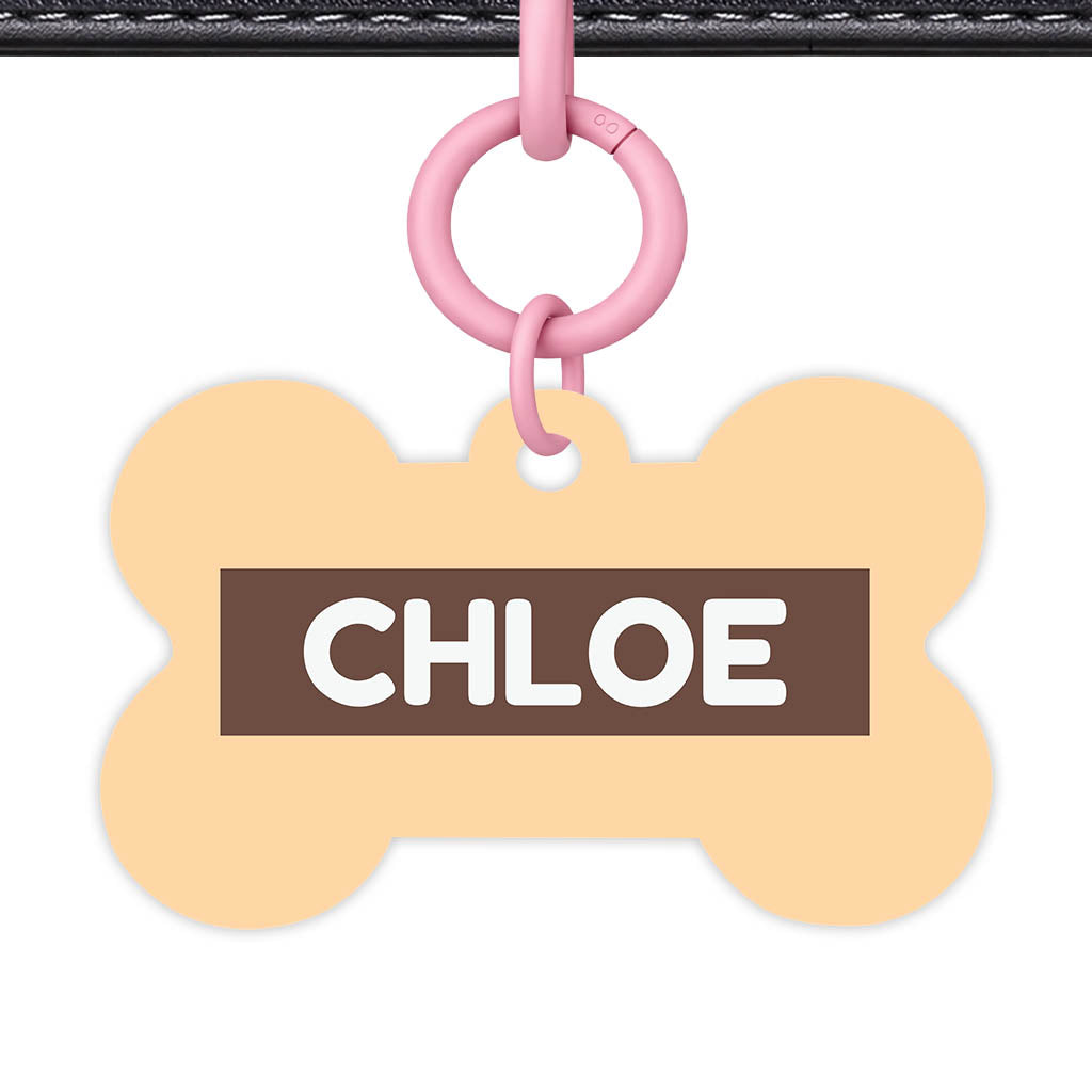 Chocolate Classic Pet Id (Dog Tag & Cat Tag)