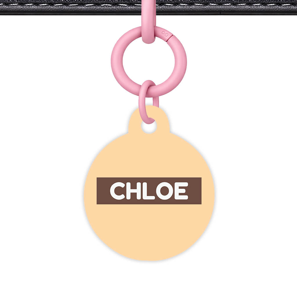Chocolate Classic Pet Id (Dog Tag & Cat Tag)