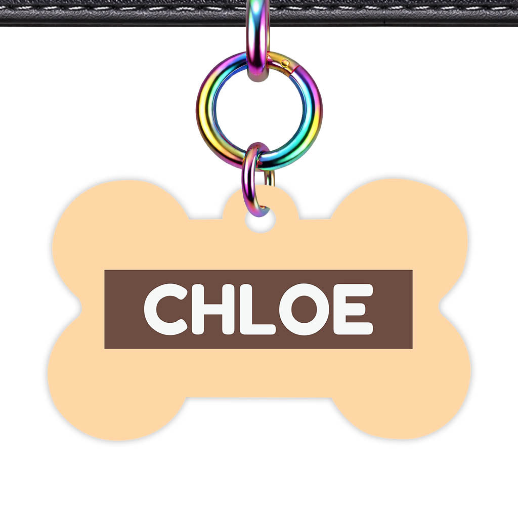 Chocolate Classic Pet Id (Dog Tag & Cat Tag)