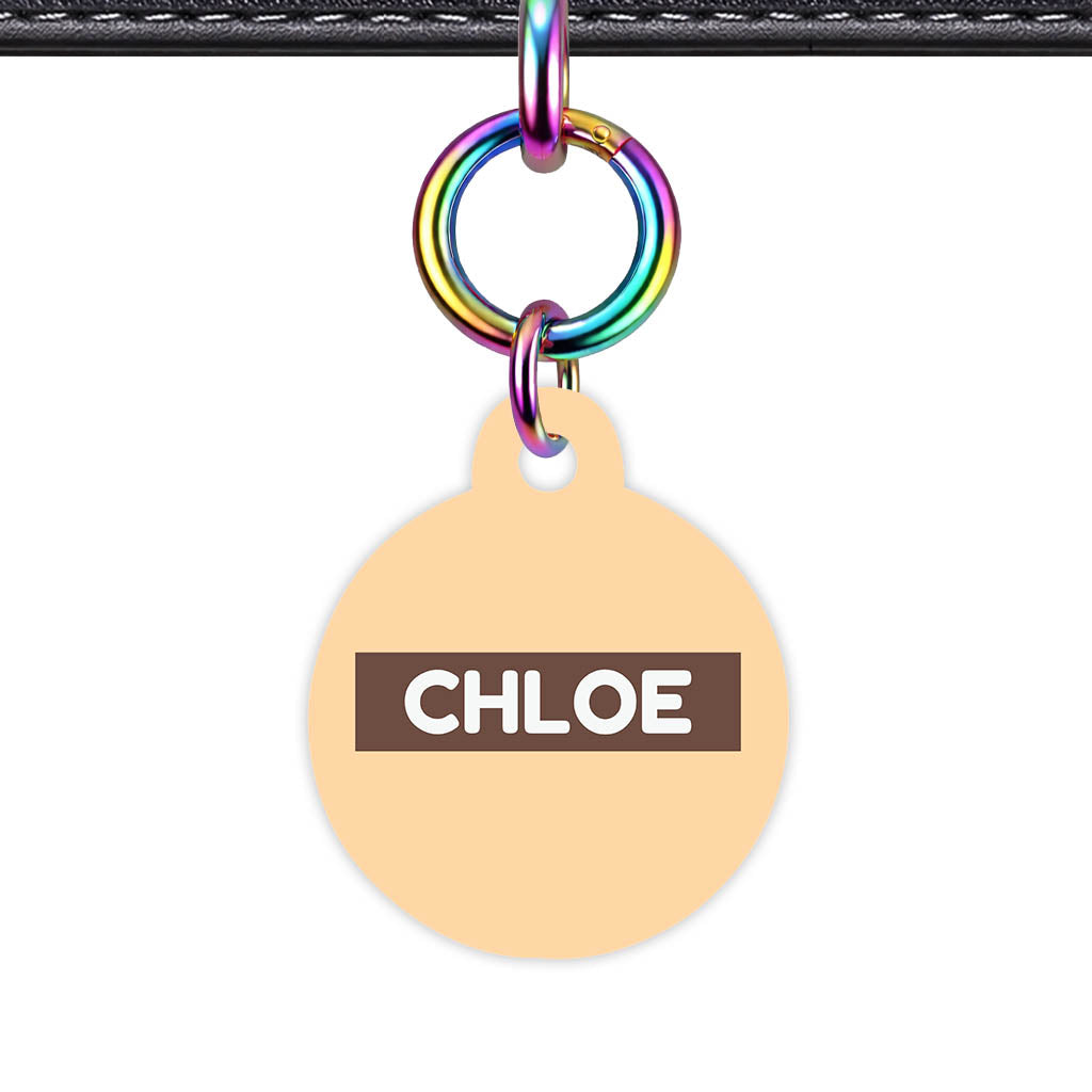 Chocolate Classic Pet Id (Dog Tag & Cat Tag)
