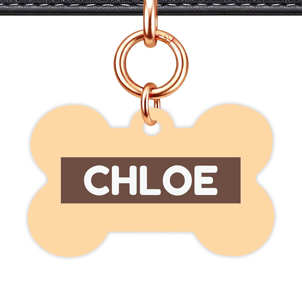 Chocolate QR Smart Pet Id Tag (Dog Tag & Cat Tag)