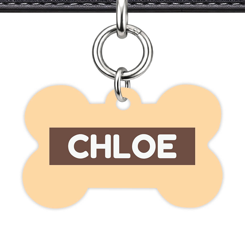 Chocolate Classic Pet Id (Dog Tag & Cat Tag)