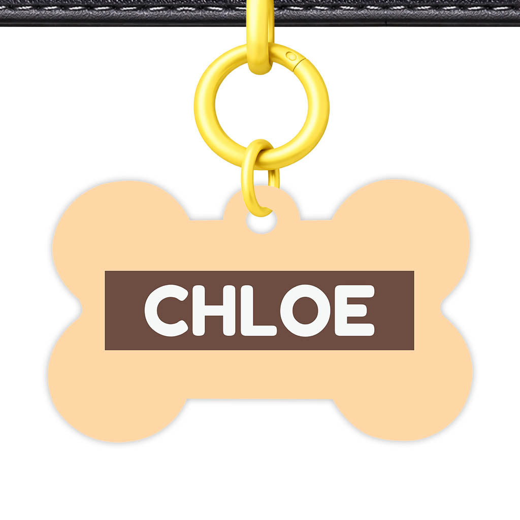 Chocolate QR Smart Pet Id Tag (Dog Tag & Cat Tag)