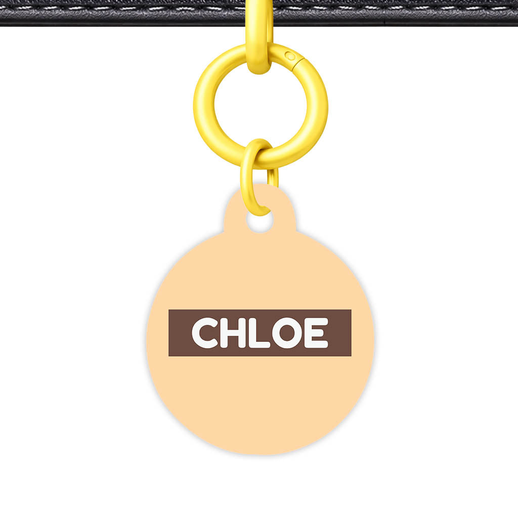 Chocolate QR Smart Pet Id Tag (Dog Tag & Cat Tag)