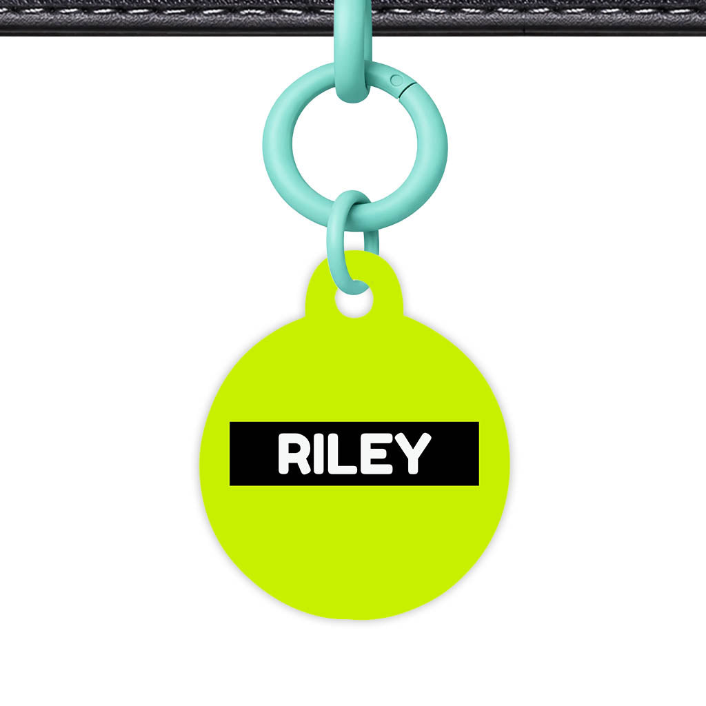 Neon QR Smart Pet Id Tag (Dog Tag & Cat Tag)