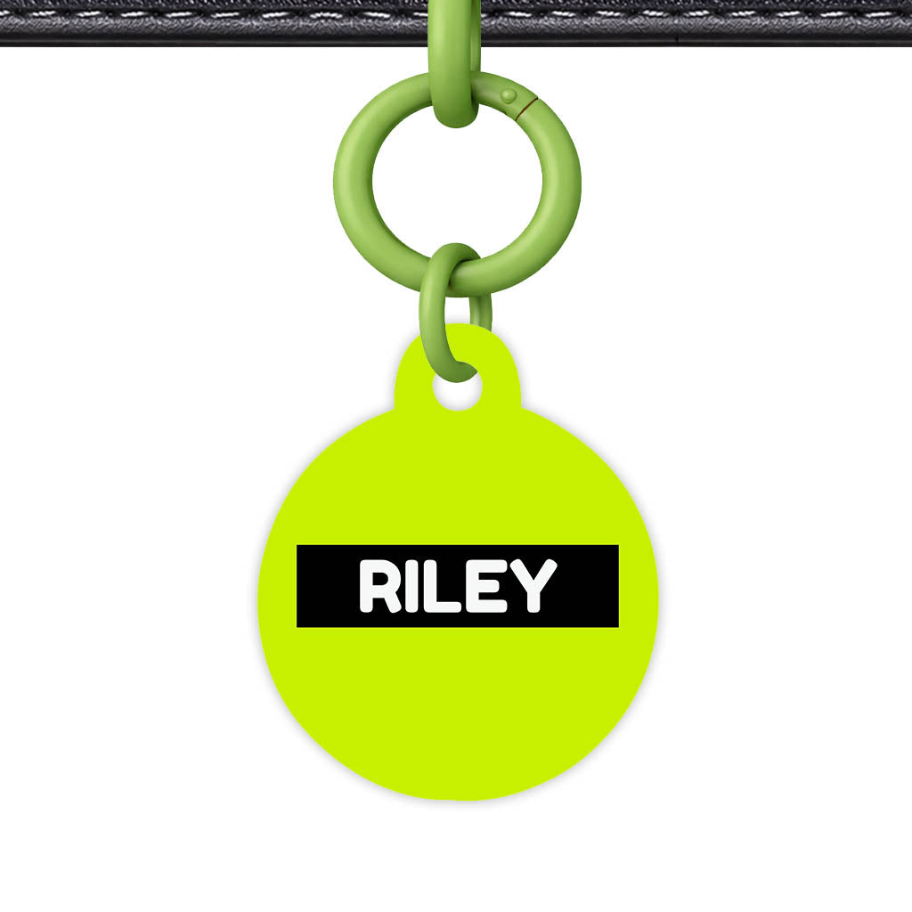 Neon QR Smart Pet Id Tag (Dog Tag & Cat Tag)