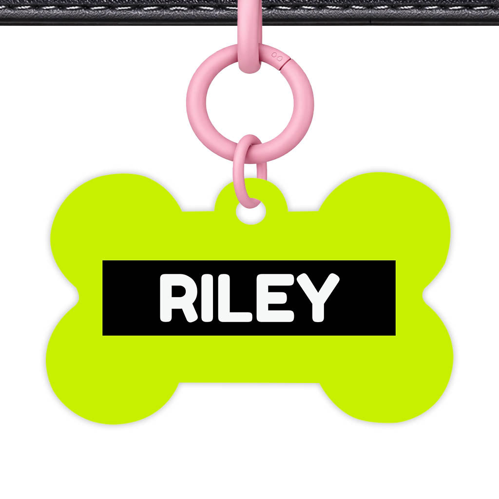 Neon QR Smart Pet Id Tag (Dog Tag & Cat Tag)