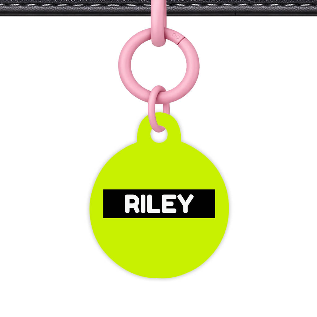 Neon QR Smart Pet Id Tag (Dog Tag & Cat Tag)