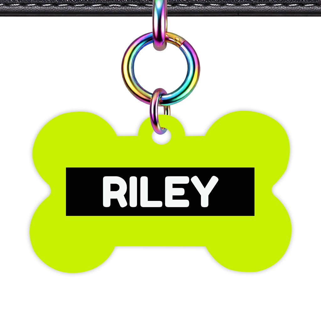 Neon Classic Pet Id (Dog Tag & Cat Tag)