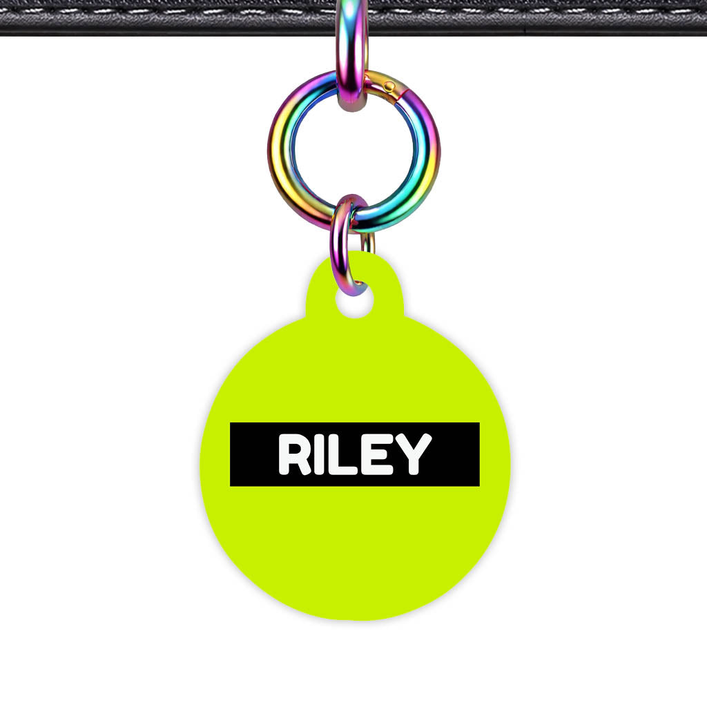 Neon QR Smart Pet Id Tag (Dog Tag & Cat Tag)