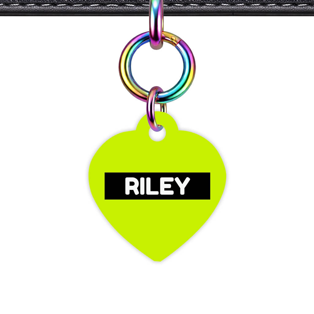 Neon Classic Pet Id (Dog Tag & Cat Tag)