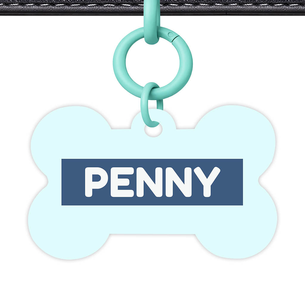 Ice Bue Classic Pet Id (Dog Tag & Cat Tag)