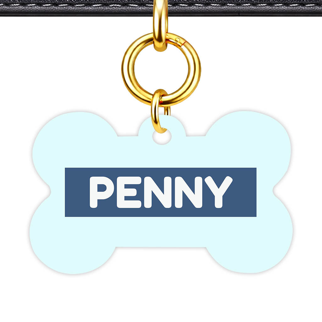 Ice Bue Classic Pet Id (Dog Tag & Cat Tag)