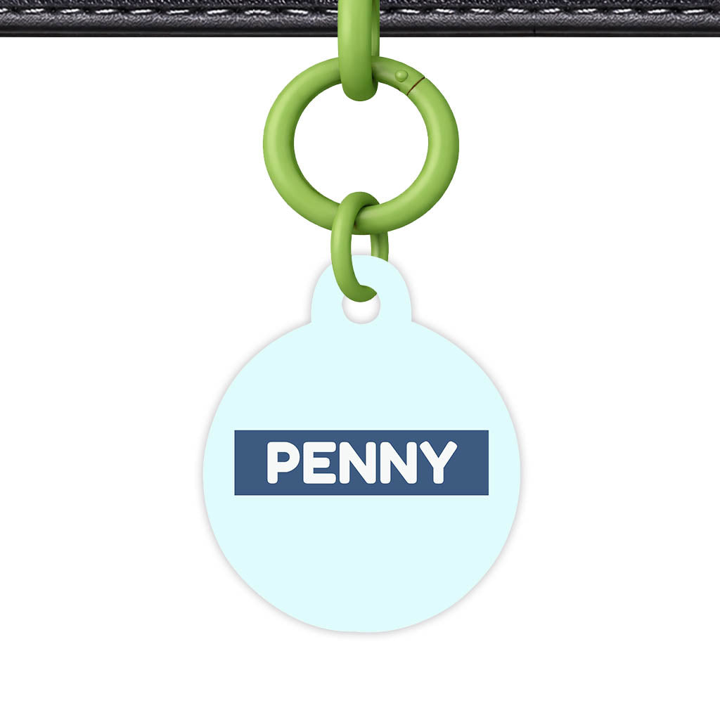 Ice Bue Classic Pet Id (Dog Tag & Cat Tag)