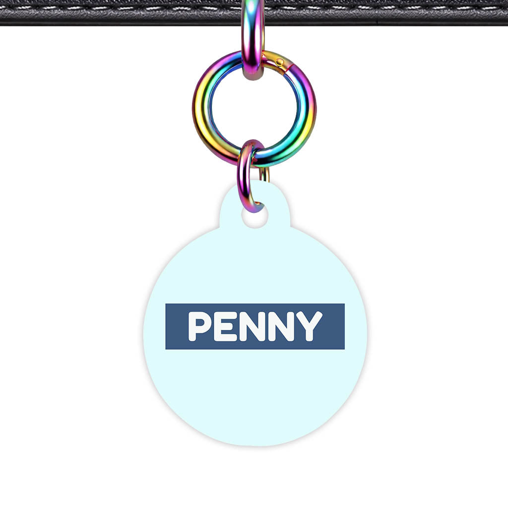 Ice Bue Classic Pet Id (Dog Tag & Cat Tag)