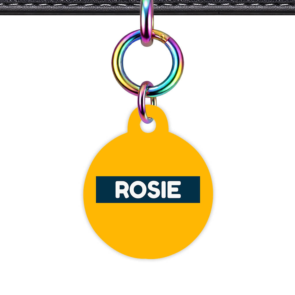 Teal QR Smart Pet Id Tag (Dog Tag & Cat Tag)