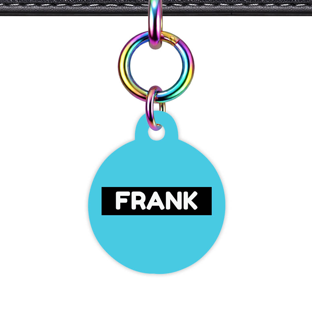 Aqua QR Smart Pet Id Tag (Dog Tag & Cat Tag)