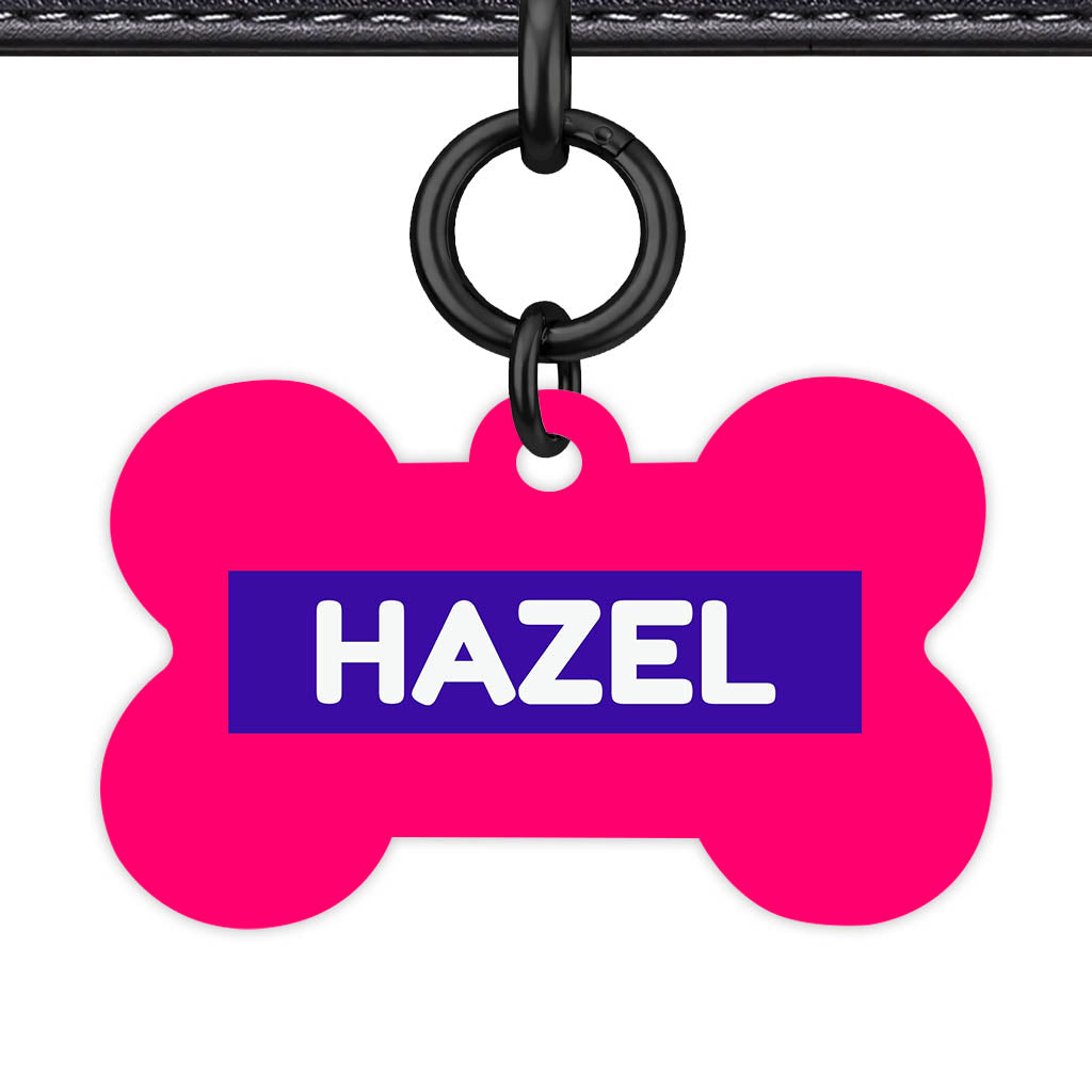 Purple Classic Pet Id (Dog Tag & Cat Tag)