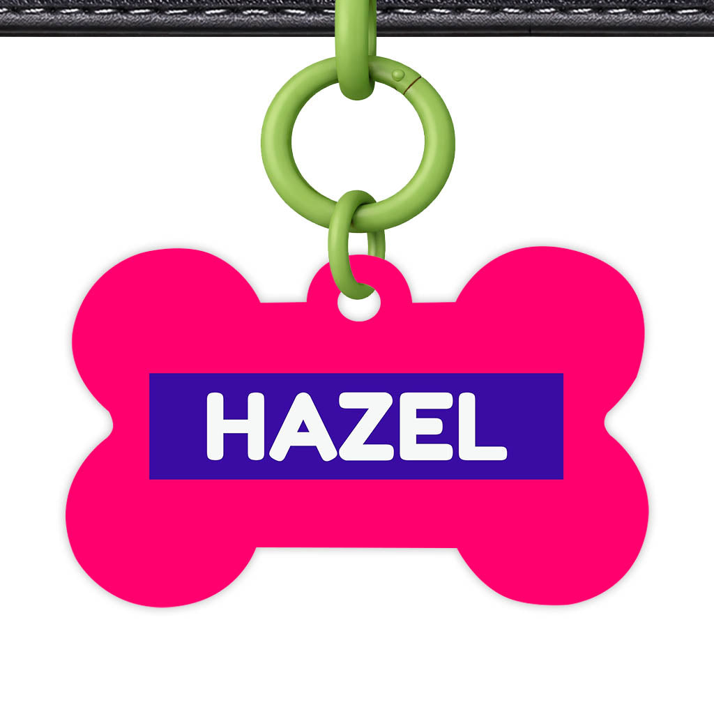 Purple Classic Pet Id (Dog Tag & Cat Tag)