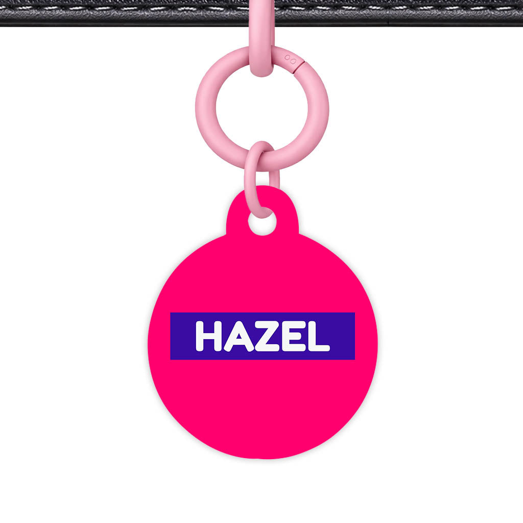 Purple Classic Pet Id (Dog Tag & Cat Tag)