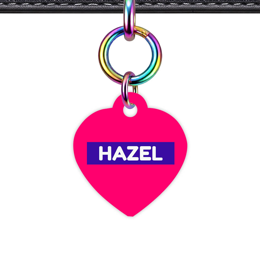 Purple QR Smart Pet Id Tag (Dog Tag & Cat Tag)