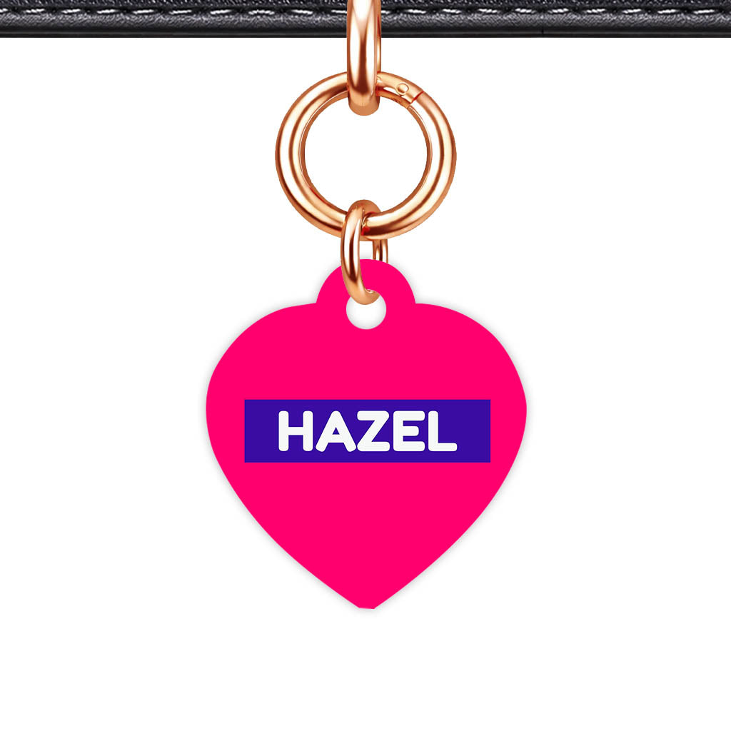 Purple QR Smart Pet Id Tag (Dog Tag & Cat Tag)