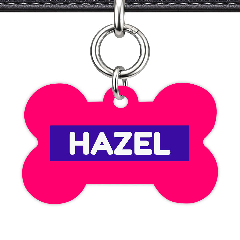 Purple Classic Pet Id (Dog Tag & Cat Tag)