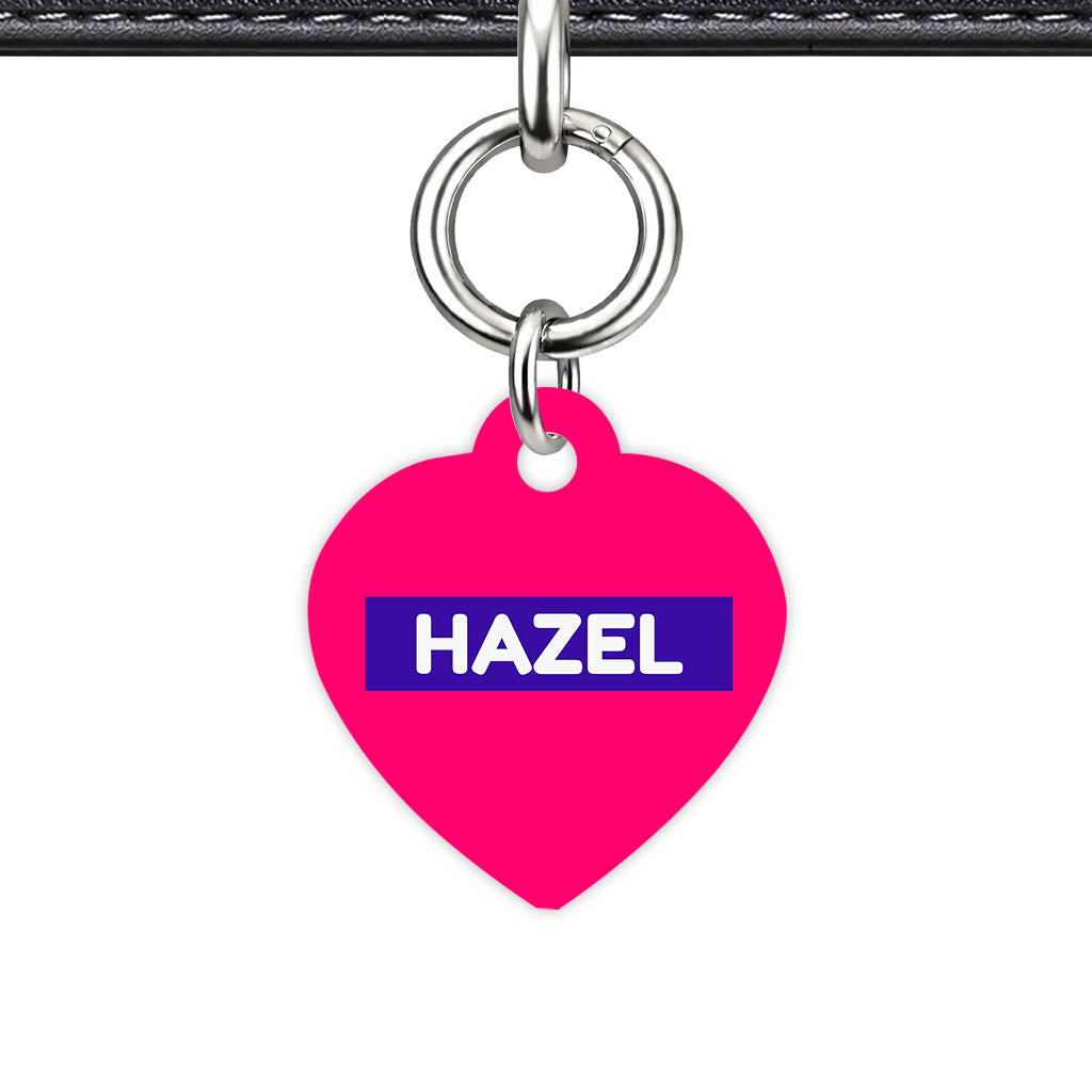 Purple Classic Pet Id (Dog Tag & Cat Tag)