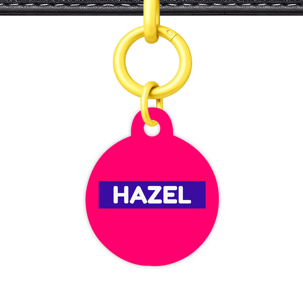 Purple Classic Pet Id (Dog Tag & Cat Tag)