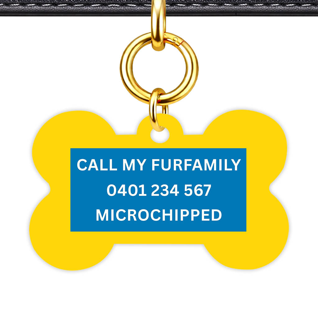 Yellow Bold Classic Pet Id - image 12