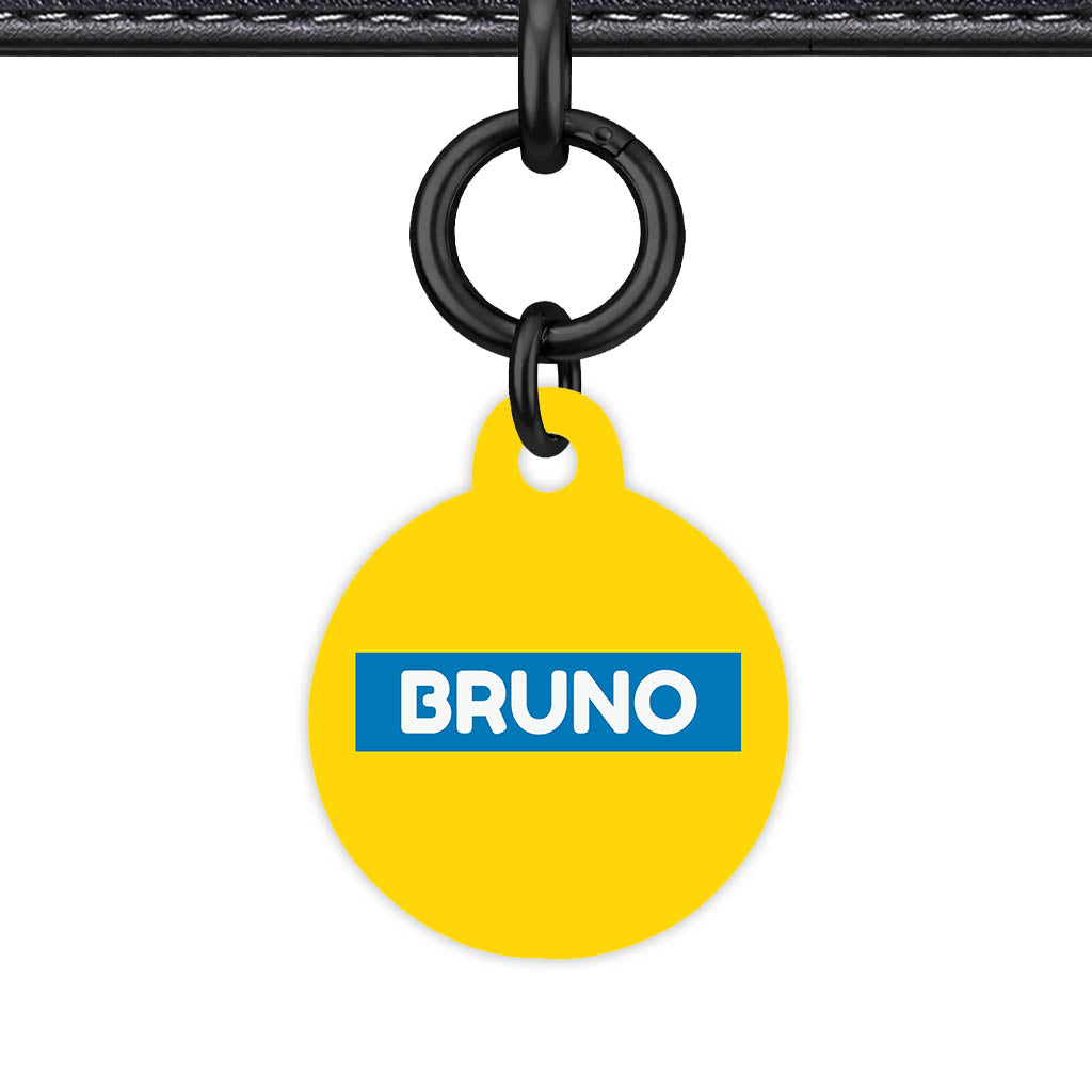 Yellow Bold Classic Pet Id - image 26
