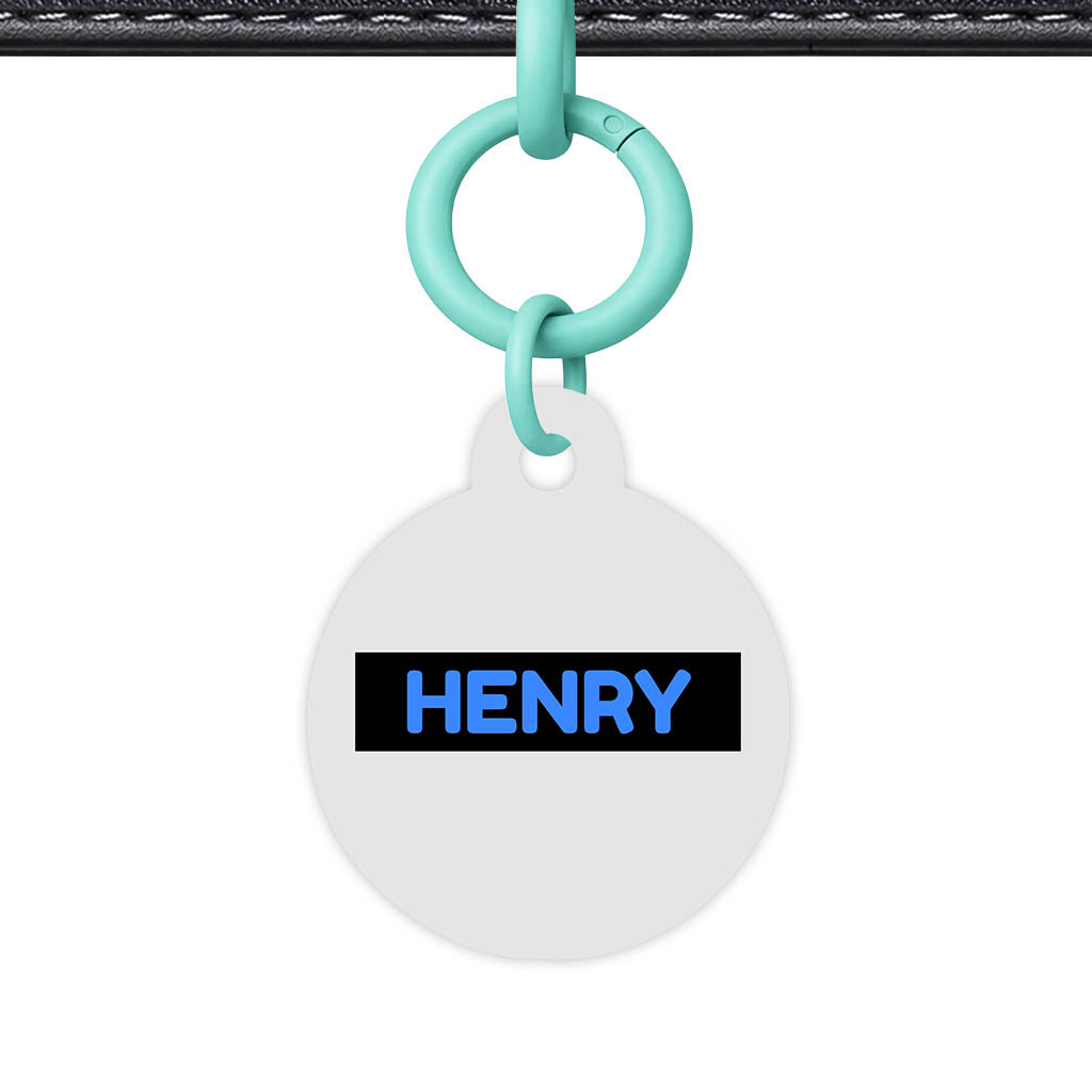 Gray Classic Pet Id (Dog Tag & Cat Tag)
