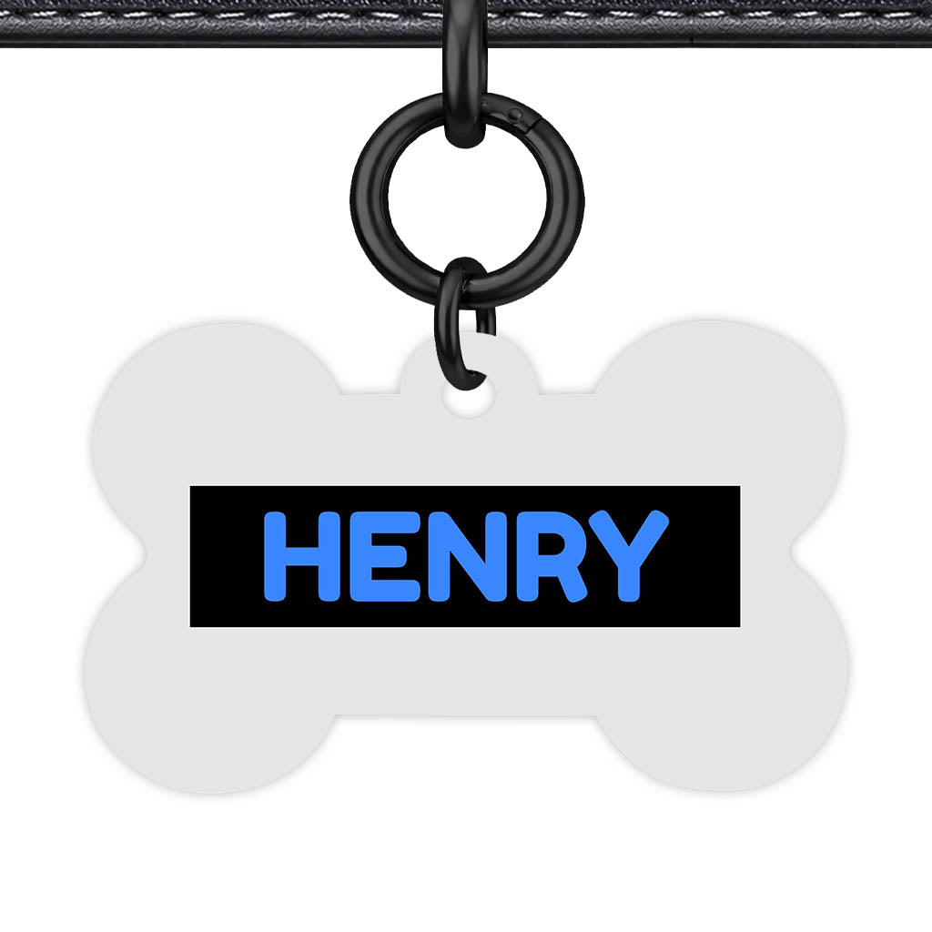 Gray Classic Pet Id (Dog Tag & Cat Tag)