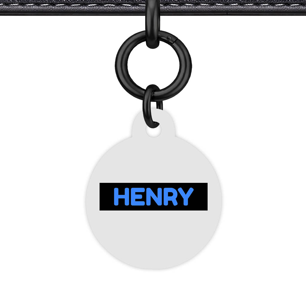 Gray Classic Pet Id (Dog Tag & Cat Tag)