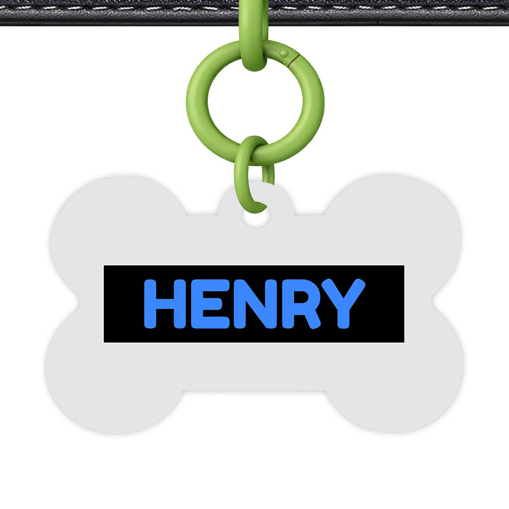 Gray Classic Pet Id (Dog Tag & Cat Tag)