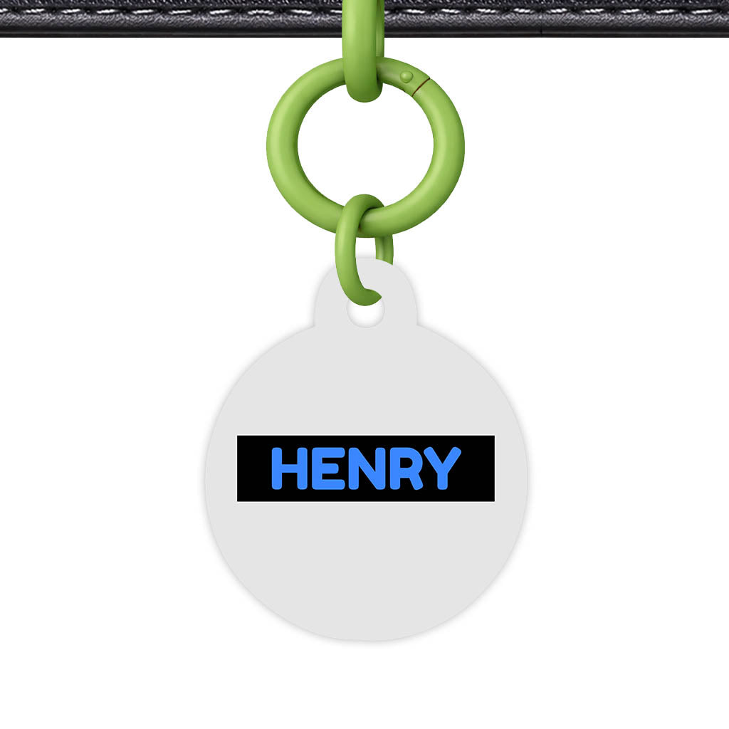Gray Classic Pet Id (Dog Tag & Cat Tag)