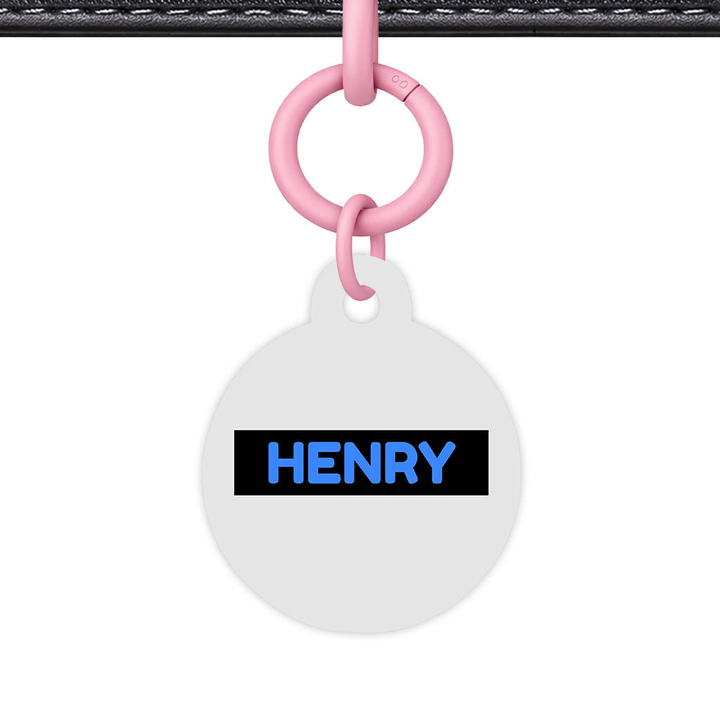 Gray Classic Pet Id (Dog Tag & Cat Tag)
