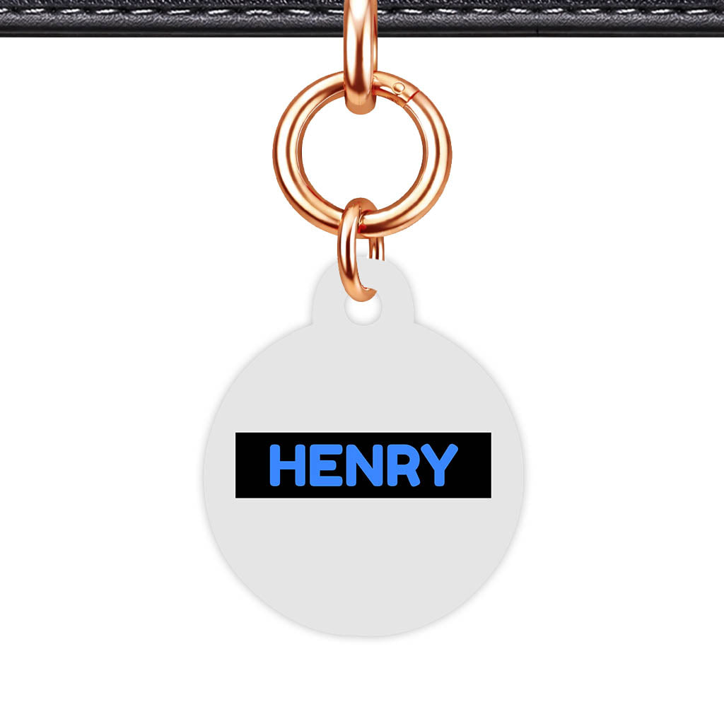 Gray Classic Pet Id (Dog Tag & Cat Tag)